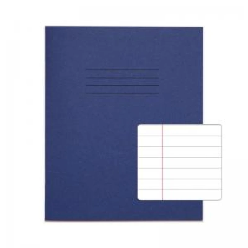 Image of RHINO 8 x 6.5 Exercise Book 48 Page, Dark Blue, F12 (Pack of 100)