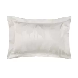 Image of Sanderson Lotus Leaf Oxford Pillowcase, Ivory