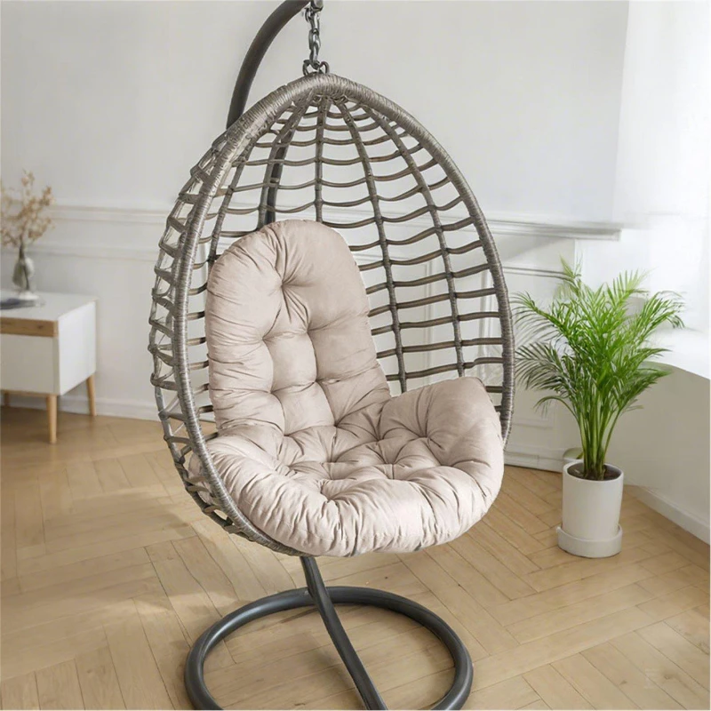 Image of Breeins Hanging Chair Cushion Swing Chair Pad, Camel - Brown Brown M