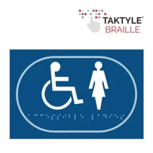 Image of Disabled Ladies Graphic - Taktyle (225 x 150mm)