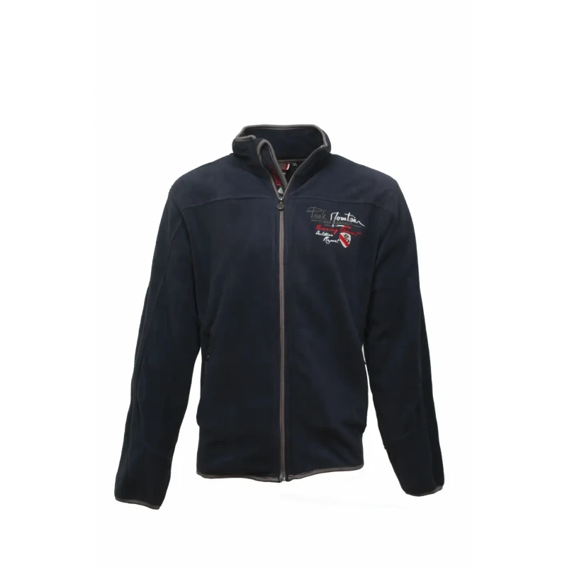 Image of Peak Mountain Fleece jacket Peak Mountain Conac Bleu Male M CONAC/AF-BLEU MARINE