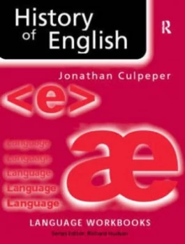 Image of History of English by Jonathan Culpeper Paperback