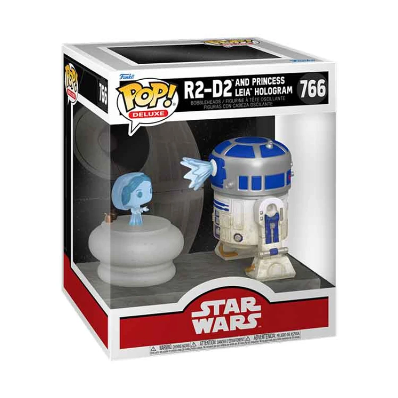 Image of AJ Toys & Books Funko POP Deluxe: SWS9 - R2-D2 w/Leia