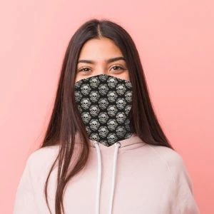 Image of Skulls & Roses Neck Scarf Face Covering