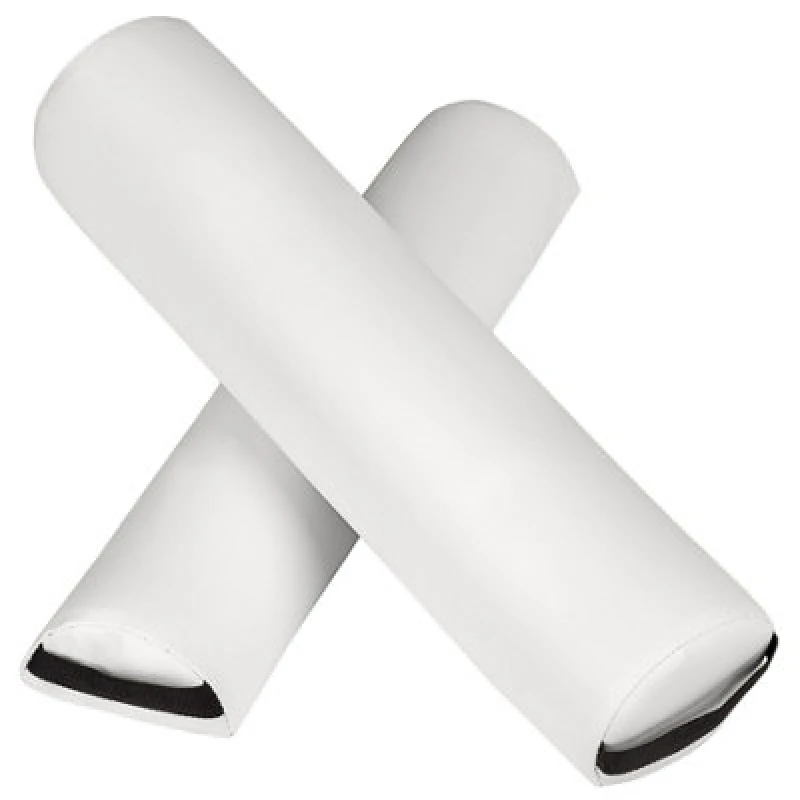 Image of Tectake Massage Bolster Set - Full Roll And Half Roll - White