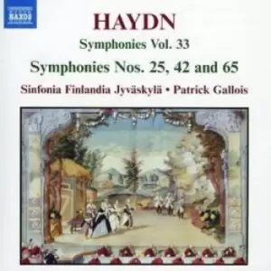 Image of Joseph Haydn - Symphonies Vol. 33 (Gallois, Sinfonia Finlandia Jyvaskyla) CD Album - Used