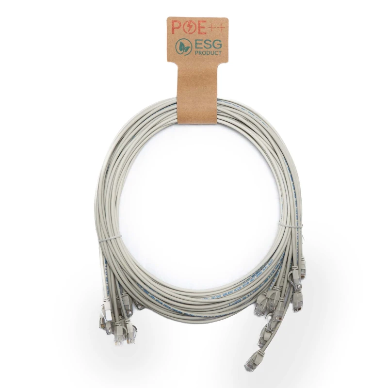 Image of Cablenet 1m Cat6 RJ45 Grey U/UTP LSOH 30AWG Slim Snagless Booted Patch