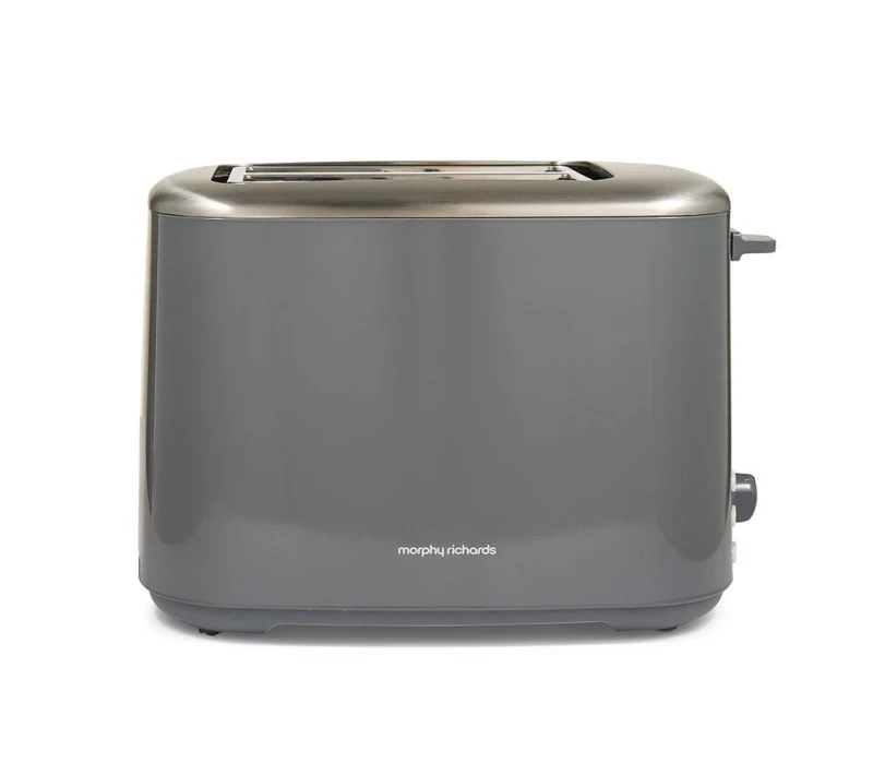 Image of Morphy Richards Equip 222068 2-Slice Toaster - Grey, Silver/Grey 5056765400369