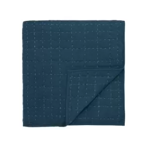 Image of Bedeck Of Belfast Emaya Kantha Throw, Teal