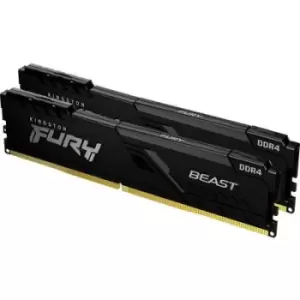 Image of Kingston FURY Beast PC RAM kit DDR4 16GB 2 x 8GB 2666 MHz 288-pin DIMM CL16 KF426C16BBK2/16