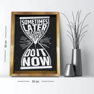 Image of 3550AHS-017 Multicolor Decorative Framed MDF Painting