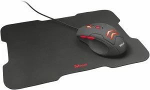 Image of Ziva USB A 3000 DPI Gaming Mouse and Pad
