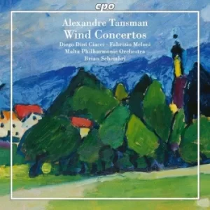 Image of Alexandre Tansman Wind Concertos by Alexandre Tansman CD Album