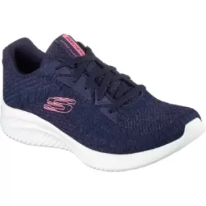 Image of Skechers Womens Ultra Flex 3.0 Best Time Lace Up Trainers UK Size 5 (EU 38)