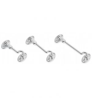 Image of Universal Cabin Hooks in Brass or Chromium plated