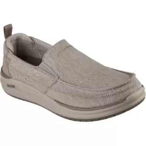 Image of Skechers Mens Arch Fit Melo Port Bow Slip On Canvas Shoes UK Size 6 (EU 39.5)