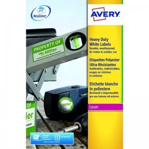 Image of Avery Heavy Duty Laser Labels 63x38mm (Pack of 420)