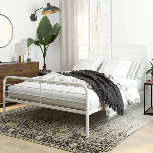 Image of Millie Metal Bed Frame White