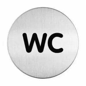 Image of Durable PICTOGRAM WC 83mm Pack of 1