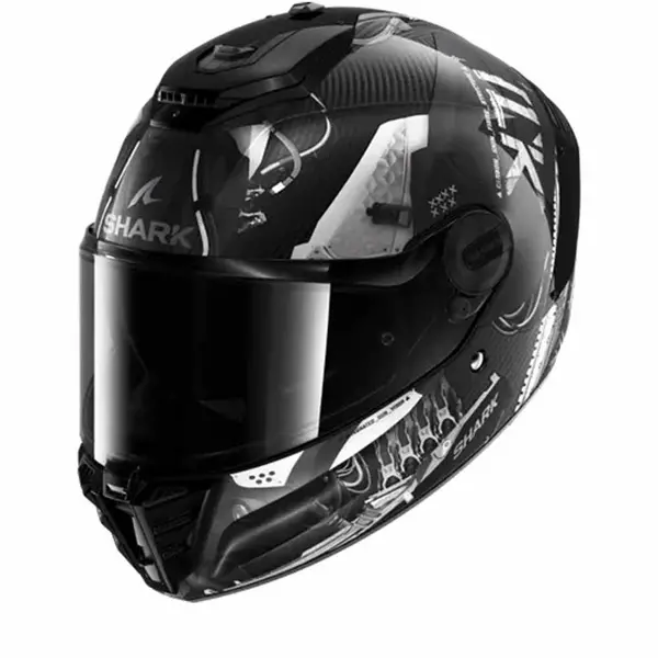 Image of Shark Spartan Rs Carbon Xbot Carbon Anthracite Anthracite DAA Full Face Helmet Size S