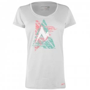 Image of Marmot Post Time T Shirt Ladies - Bright Steel