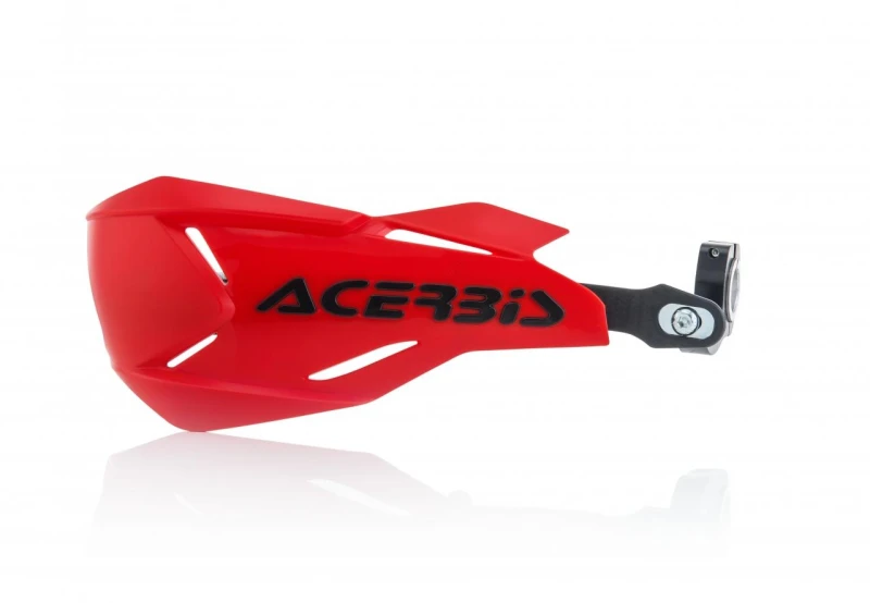 Image of 0022397.349 - Acerbis X-Factory Hand Guards - Red/Black 0022397.349
