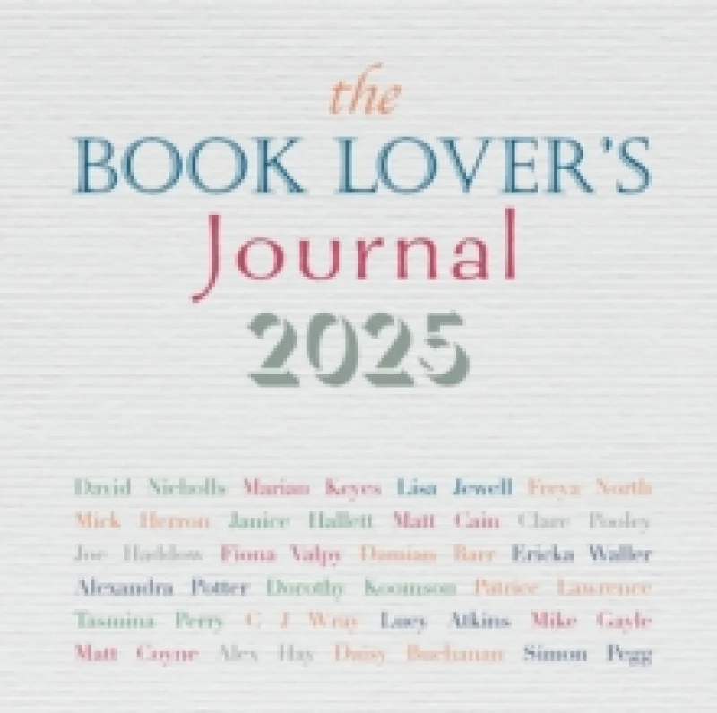 Image of The Book Lover's Journal 2025 Hardback