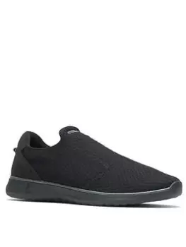 Image of Hush Puppies Good Slip On Shoes - Navy , Black, Size 12, Men