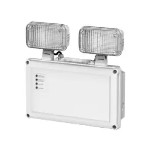 Image of Channel Smarter Safety 3W Emergency LED Twin Spotlight GU32 IP65 - E-GU32-IP65