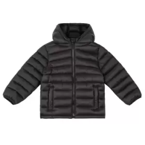 Image of SoulCal Micro Bubble Hood Jacket Infant Girls - Black