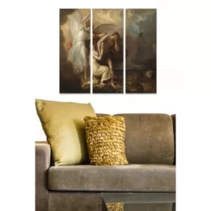 Image of MDF452827408 Multicolor Decorative MDF Painting (3 Pieces)