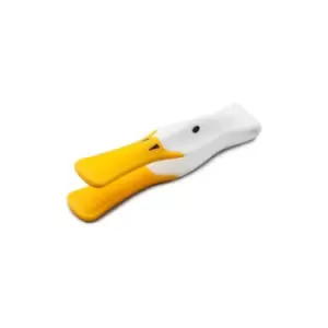 Image of Zeal - Silicone Duck Toast Tongs White
