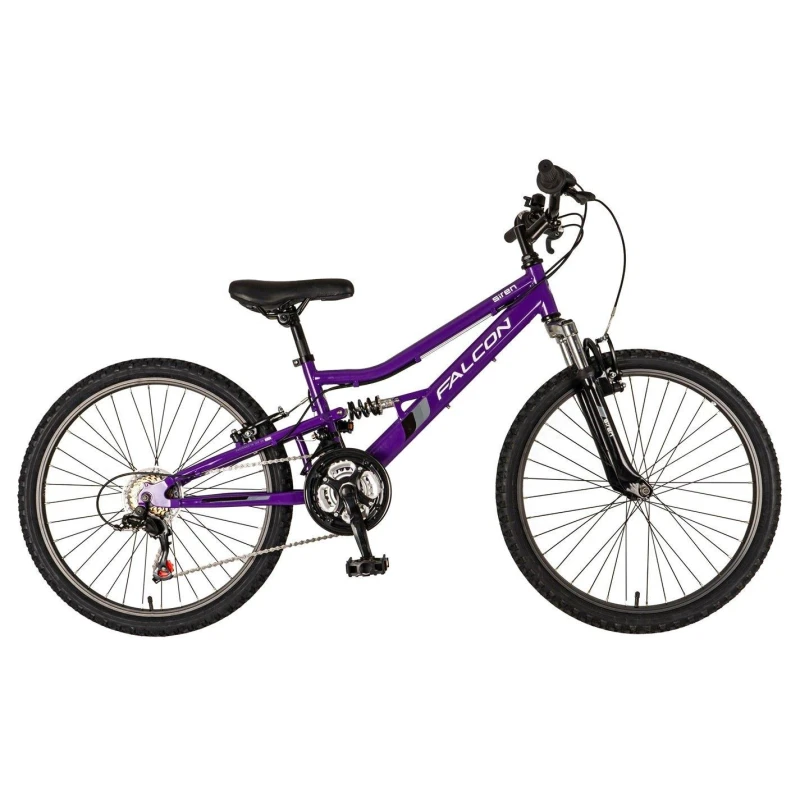 Image of Falcon Cycles Falcon Siren 24 Kids Mountain Bike Pink unisex One Size