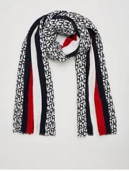 Image of Tommy Hilfiger Iconic Corporate Scarf - Multi