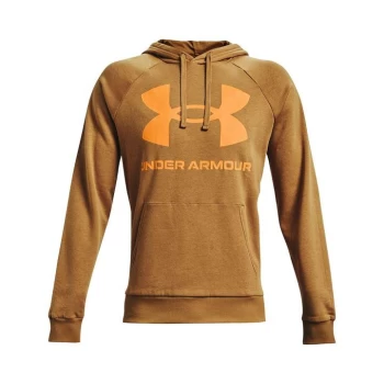 Image of Under Armour Armour Rival Fleece Hoodie - Brown