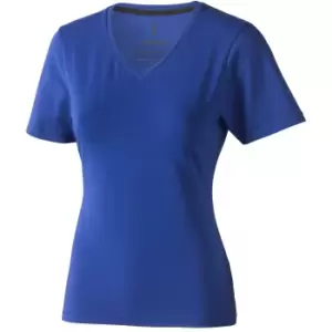 Image of Elevate Womens/Ladies Kawartha Short Sleeve T-Shirt (M) (Blue)