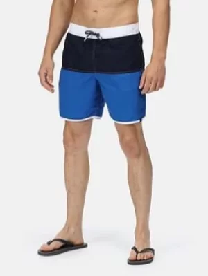 Image of Regatta Benicio Swim Short, Blue/Navy Size M Men