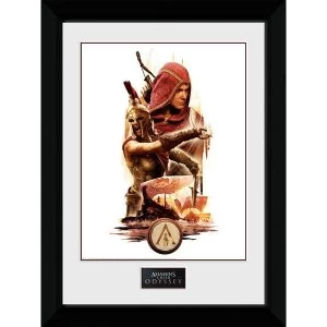 Image of Assassins Creed Odyssey Collage Framed Collector Print