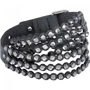 Image of Swarovski Power Grey Crystal Multi Row Bracelet 5512509