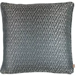 Image of Kai Astrid Jacquard Square Cushion Cover (One Size) (Ink)
