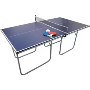Image of Table Tennis Table Folding 4 legs 181cm Ping Pong Table Portable