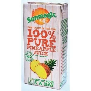 Image of Sunmagic 1 Litre Pineapple Juice Drink Pack of 12 471051