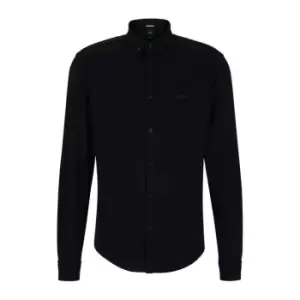 Image of Boss Biado R Long Sleeve Shirt - Black