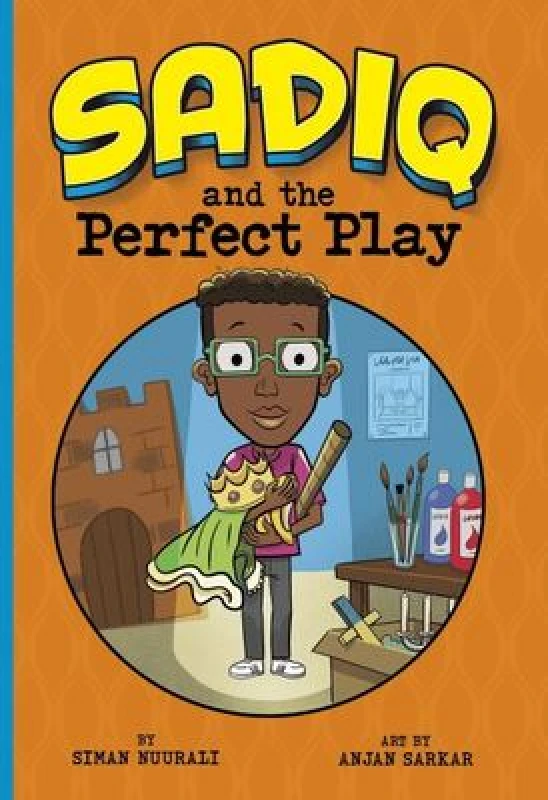 Image of Siman Nuurali Sadiq and the Perfect Play Book Multi unisex