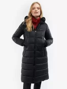 Image of Barbour Buckton Quilt Jacket- Black, Size 8, Women