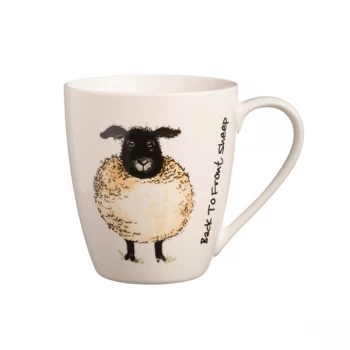 Image of Price & Kensington Back To Front Mug Sheep