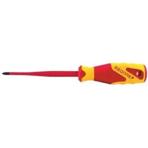 Image of Gedore VDE Screwdriver SLIM PLUS-MINUS SL/PH 1