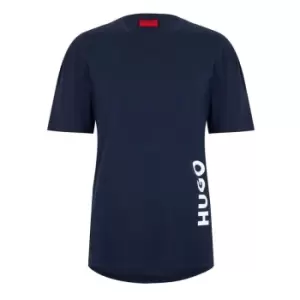 Image of Hugo Organic T-Shirt - Blue