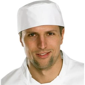 Image of Click Workwear Chefs Skullcap White