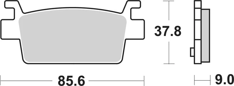 Image of Carbon Ceramic Brake Pads - 07121